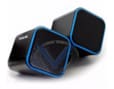 Haut-parleurs de PC multimédia USB Noir / Bleu HV-SK473
