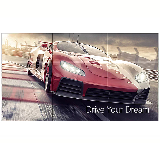 Mur D'image 55" (139,7 cm ) IPS 1,8mm 500cd/m2 Web OS 24/7