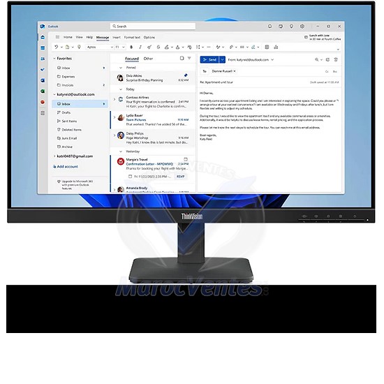 MONITOR S24-4e 23.8" FHD (60,5 cm) HDMI VGA 64B5KAT1EU