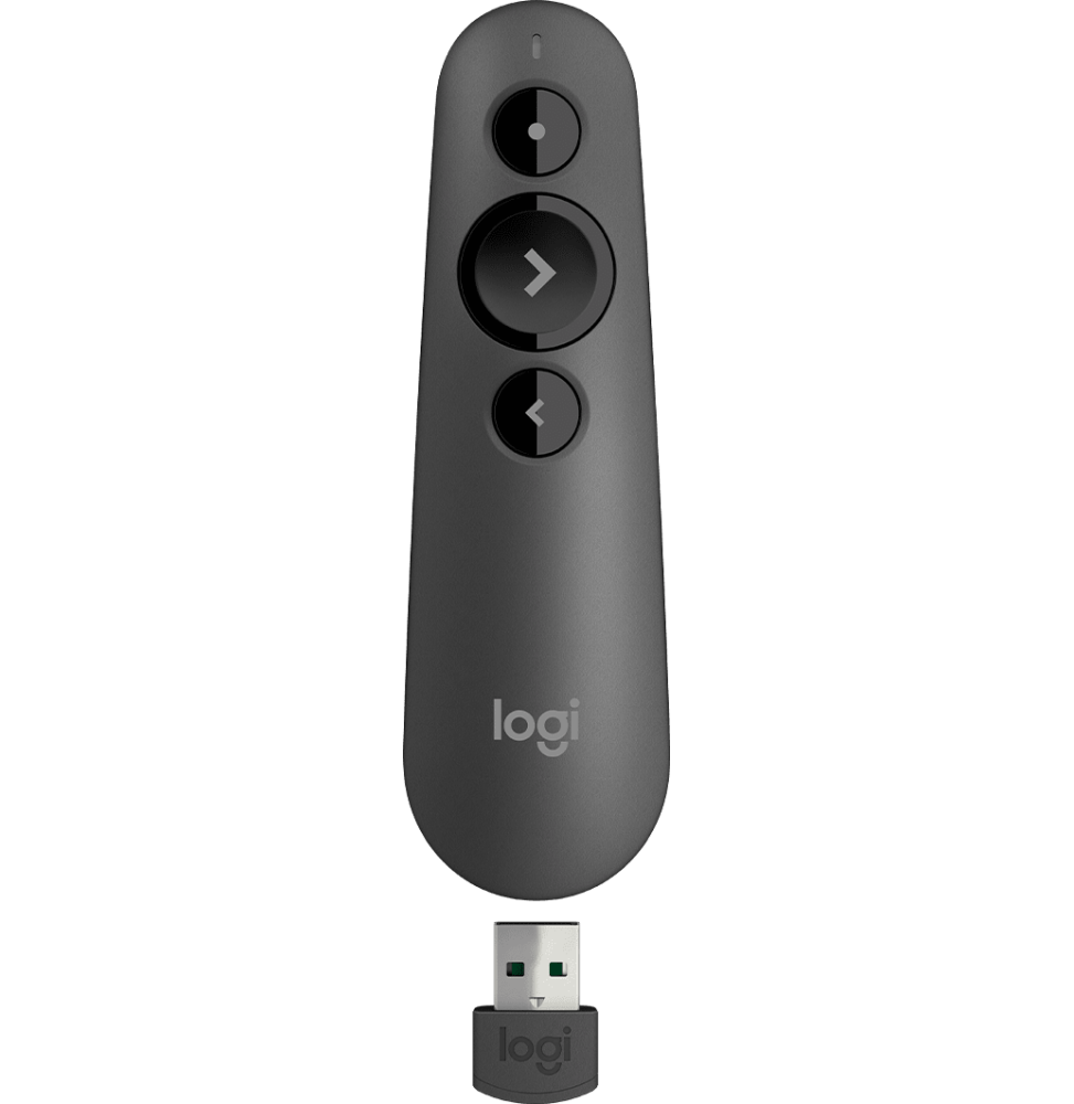 TÉLÉCOMMANDE LASER DE PRÉSENTATION R500s Bluetooth - GRAPHITE