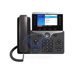 5 Comptes SIP prend en Charge Cisco KEM Port USB Ecran Couleur Gigabit Ethernet PoE CP-8851-3PCC-K9