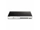 Switch manageable 8 ports Gigabit + avec 2 ports Combo SFP