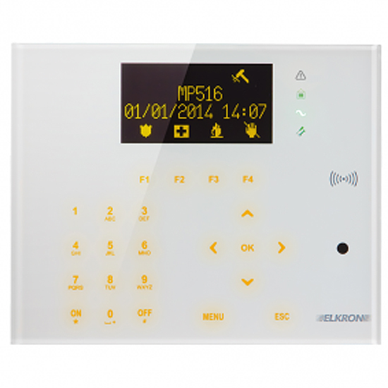 Clavier de Commande avec Affichage OLED et Lecteur de PROX Intégré KP500D_ST