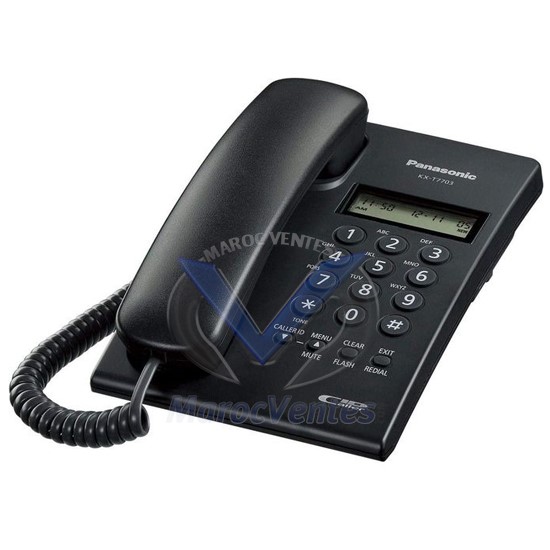 Poste Téléphonique Analogique Avec Afficheur KX-T7703SX