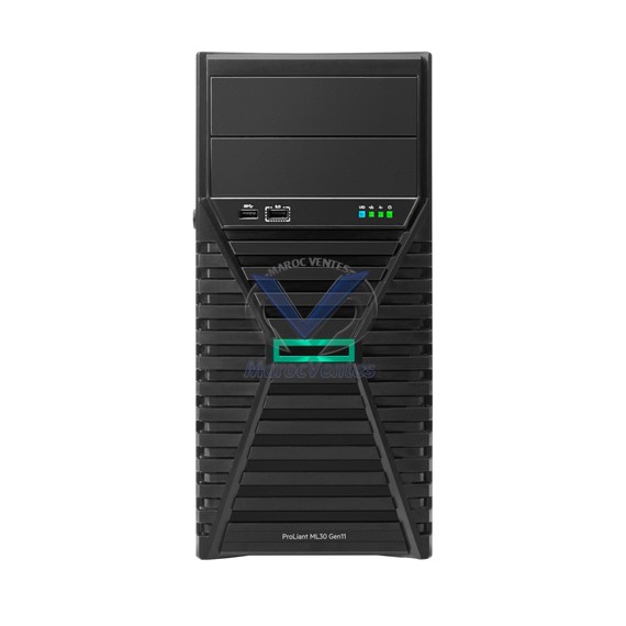 Serveur  ProLiant ML30 G11 4LFF-NHP E-2414 2.6GHz 4c 16GB 350W P65093-421