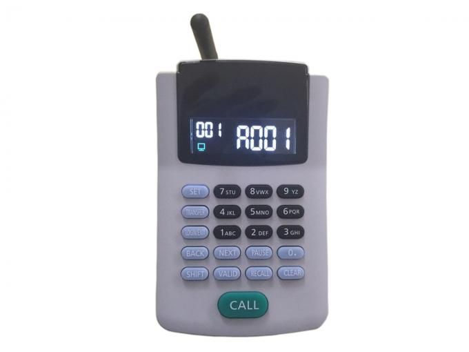 Console d’appel Guichet 21 Boutons sans Fil QMS-CLAV21