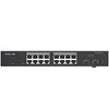 Commutateur Géré dans le Cloud Gigabit à 18 Ports avec 16 Ports PoE 2 emplacements SFP RG-ES218GC-P