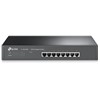 Tplink 8-port Gigabit Switch, 8 10/100/1000M RJ45 ports, 1U 13-inch rack-mountable steel case