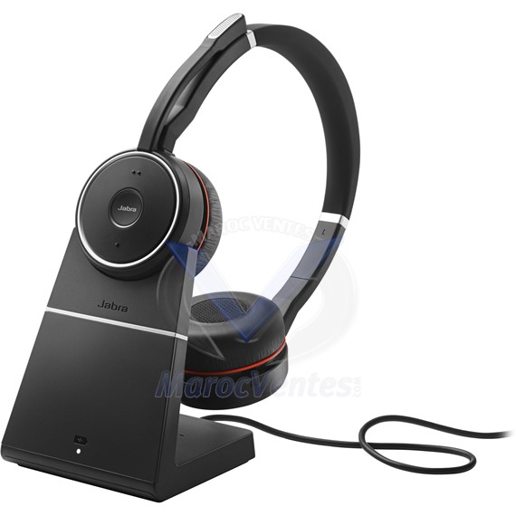 Evolve 75 MS Stereo + Support de chargement 7599-832-199