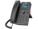 Téléphone 4 lignes SIP économique doté d'un écran couleur performant. *Sans Alimentation