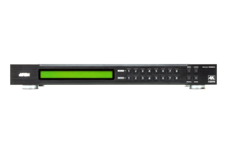 Commutateur VanCryst Matrix 8 x 8 4K HDMI vidéo/audio VM0808HA