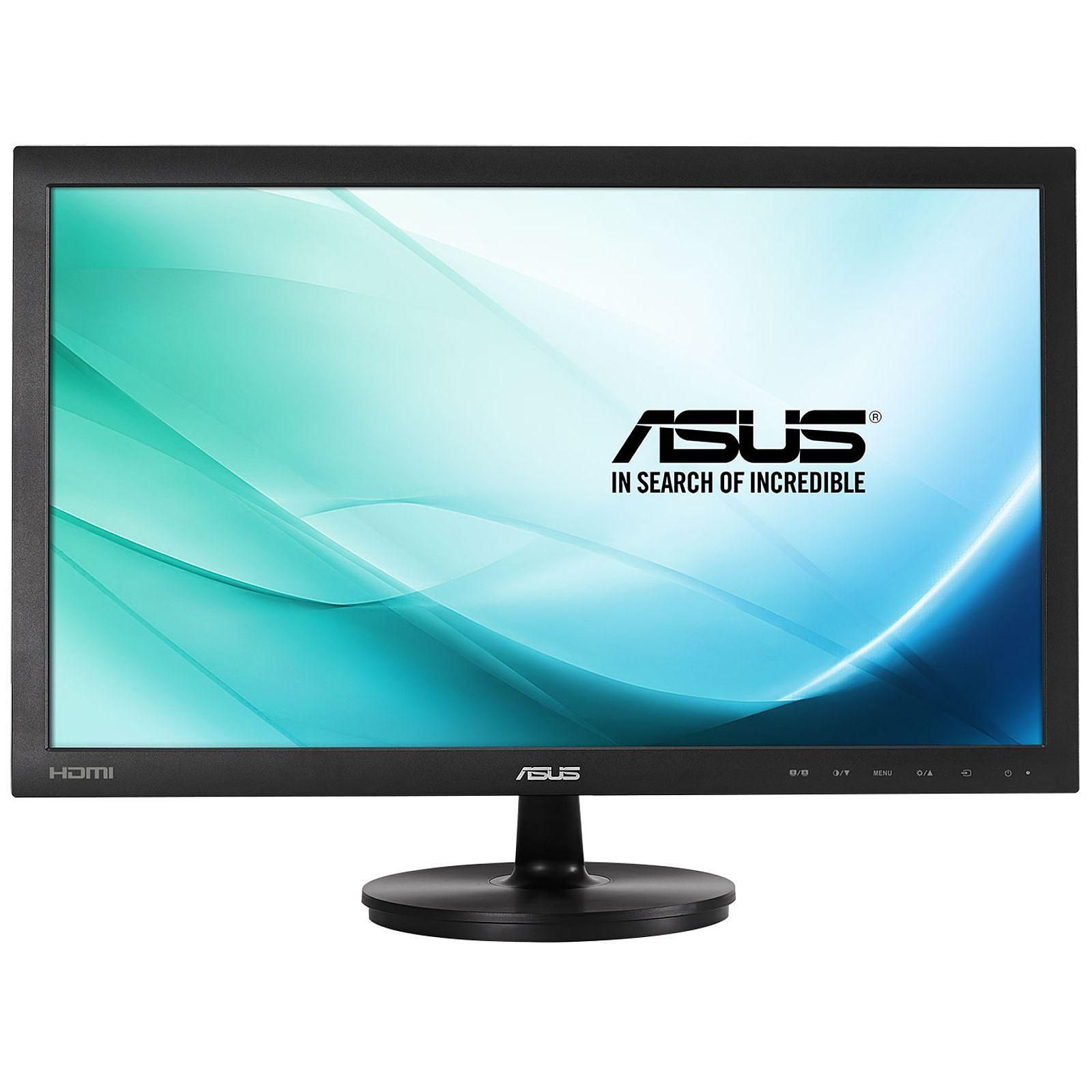 Ecran large de 23.6" Full HD (1920 x 1080) VGA DVI et HDMI VS247HR